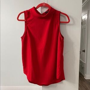 Forever 21 Red Sleeveless Blouse